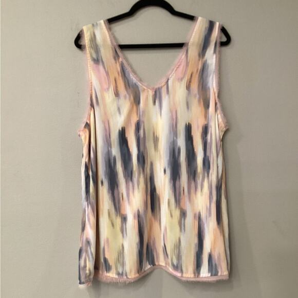 Torrid Size 1 Tank Top With a V-Neck in the Front & Back. Preloved. - Picture 3 of 4